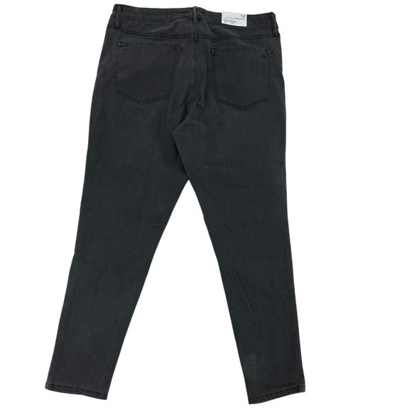 Jessica Simpson | Women's High-Rise Ankle Jean | Black | Various Sizes - Picture 2 of 4
